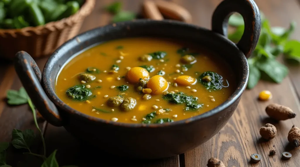 fresn green sundakai sambar recipe