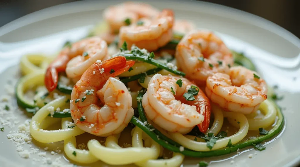 pesto langostino zcchini recipes