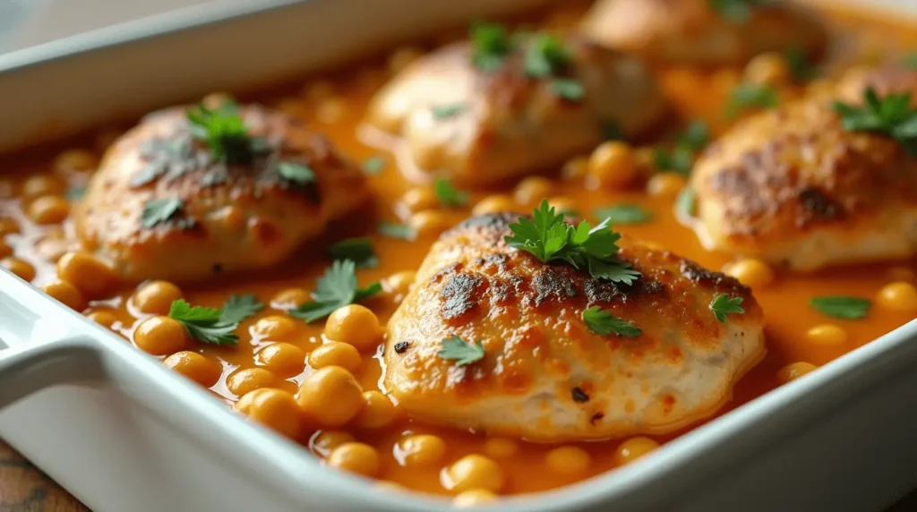 chicken thighs hominy casserole