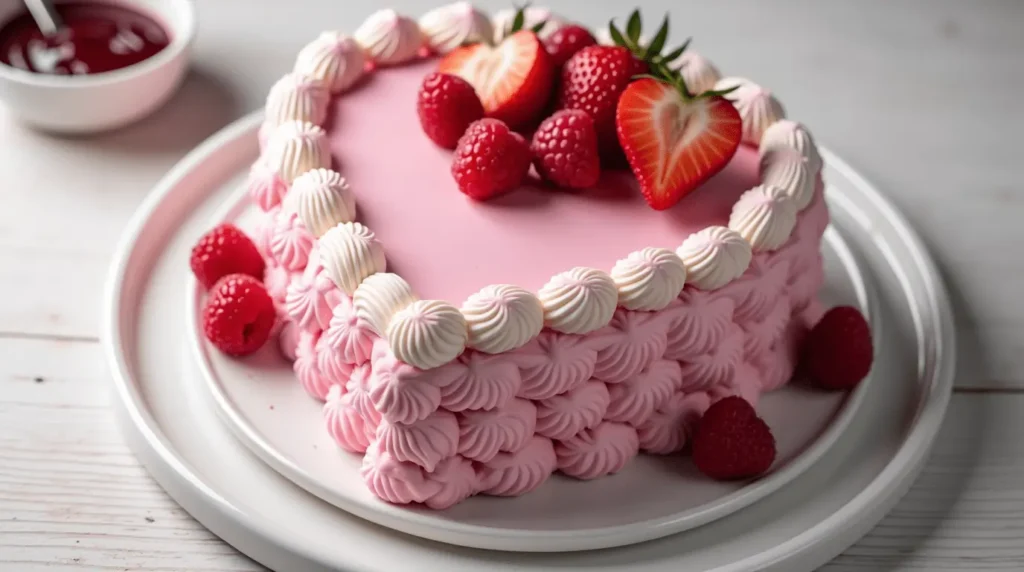 heart cake