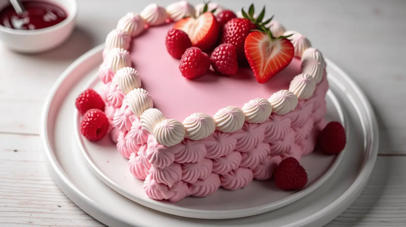 heart cake