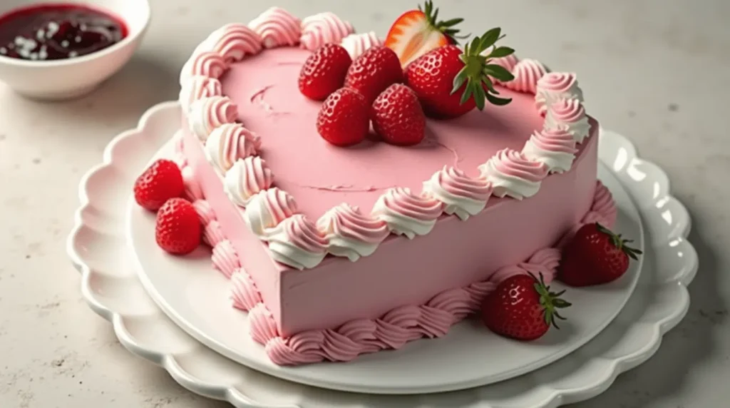 heart cake