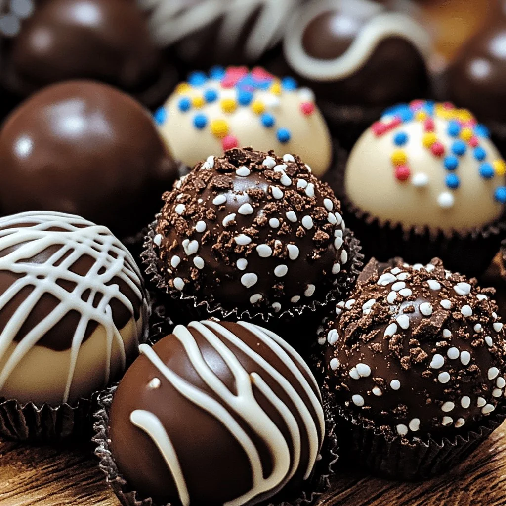 Delicious homemade Oreo Balls made with crushed Oreos and creamy filling