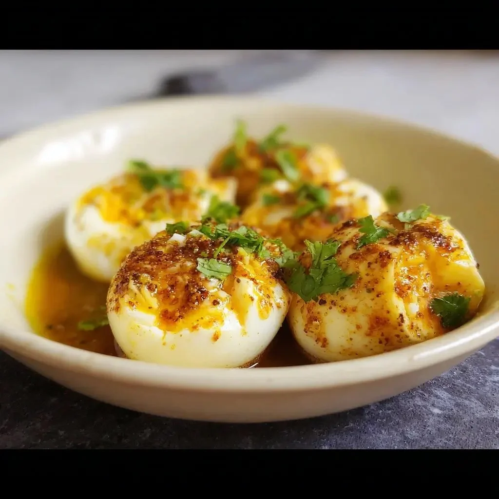 Delicious TikTok egg boil recipe with perfectly cooked eggs and spices