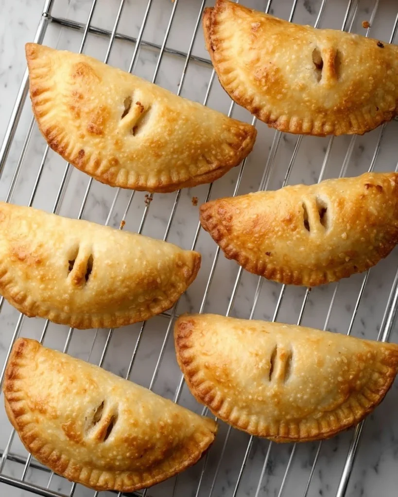 Delicious mini apple pies arranged on a dessert platter