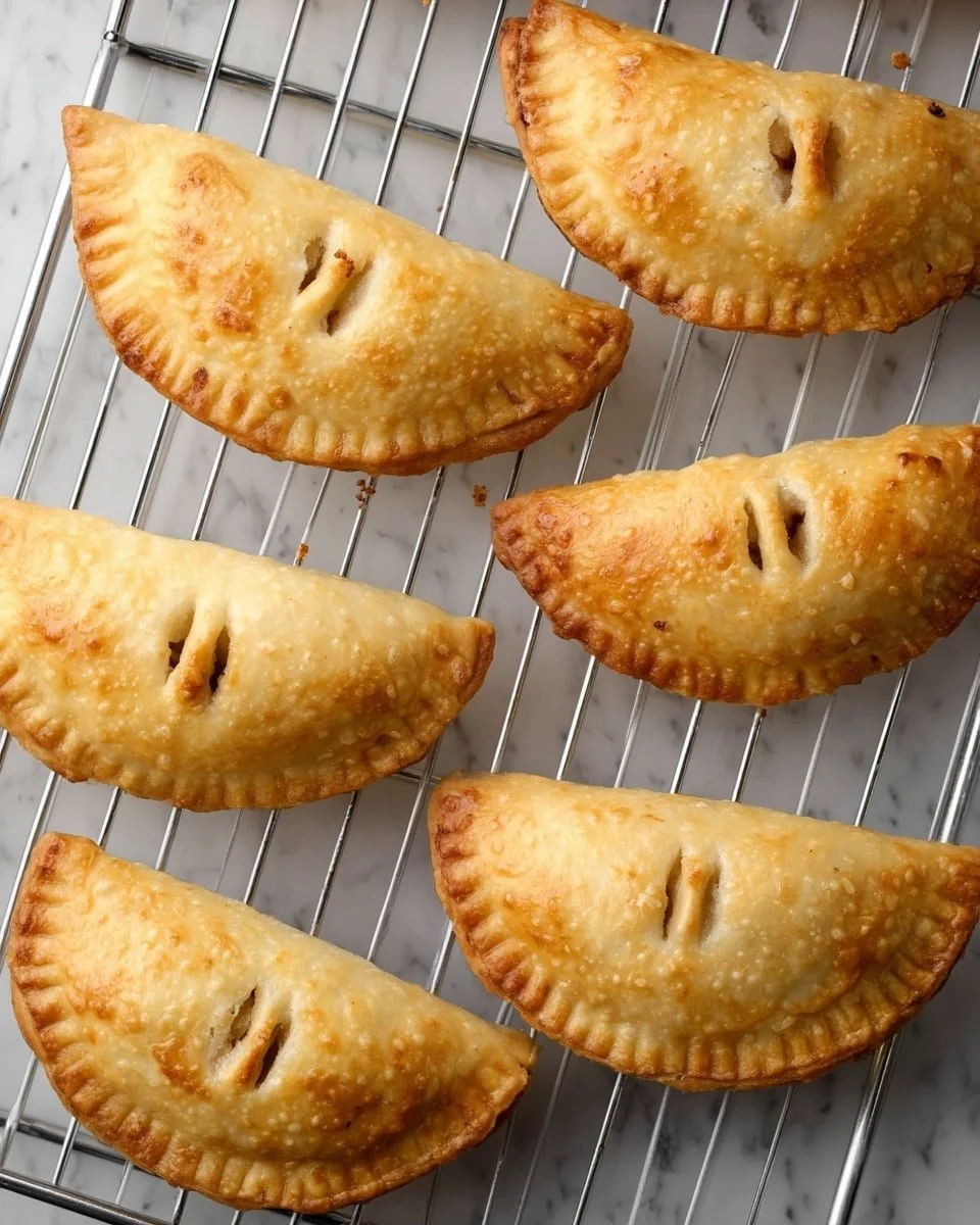 Delicious mini apple pies arranged on a dessert platter